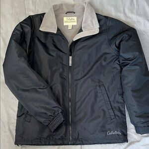 Cabela's Women’s Navy Windbreaker Fleece Lining S